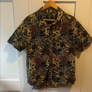 Floral Patterned Men's Shirt Houston White for Target